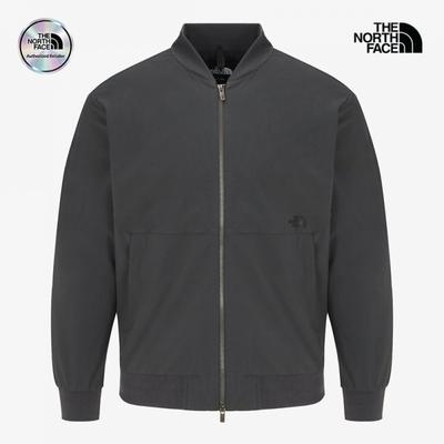 Men Studded Bomber Chg