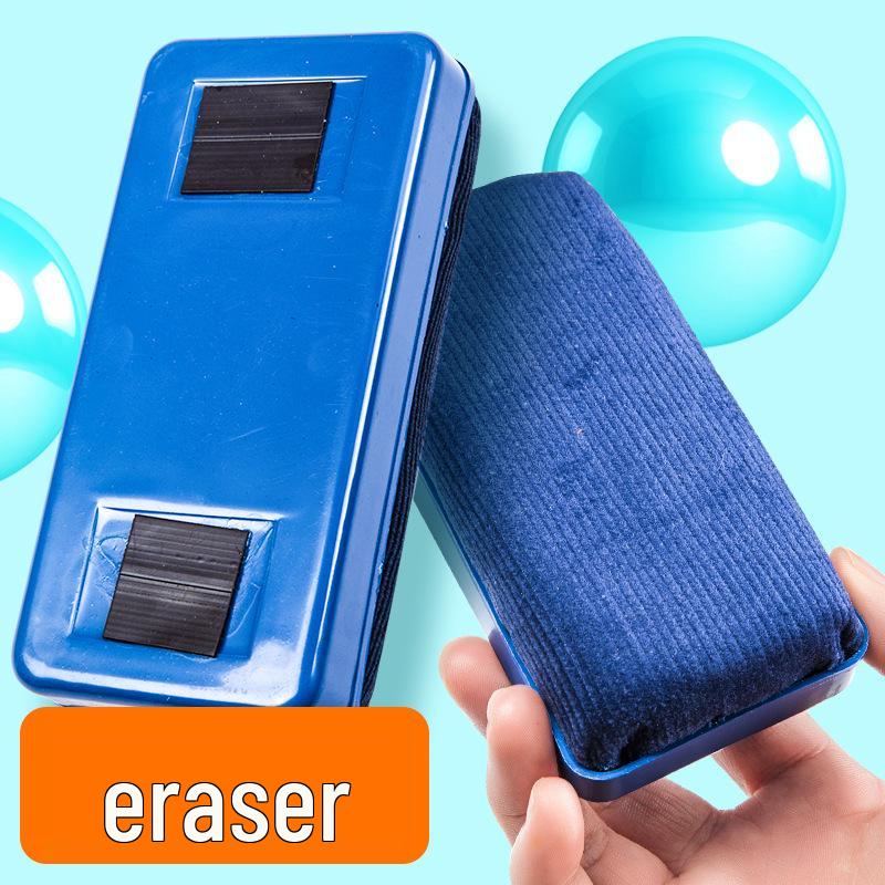 Washable Magnetic Blackboard & Whiteboard Eraser for Students – Multifunctional Flannel Wipe