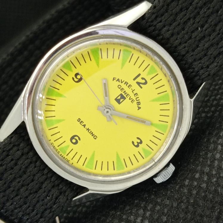 

Б/У FAVRE LEUBA SEA KING 253 ШВЕЙЦАРСКИЕ МУЖСКИЕ ЧАСЫ a318915-1 Sku611-a318915