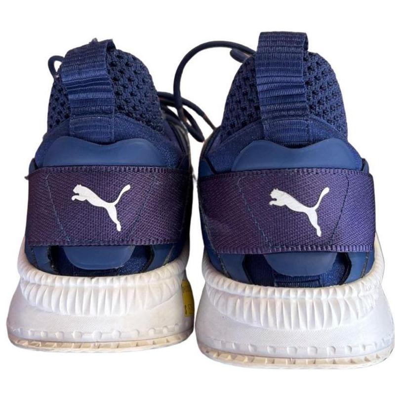 Puma Tsugi Blaze Comfortable Versatile Mid-Top Lifestyle Casual Shoes Women Casual Shoes Blue 363954-02