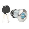 Fuel Filler Lid Lock Cylinder 69058‑35140 Gas Door Flap Cylinder with 2 Key for Tacoma 1995‑2004