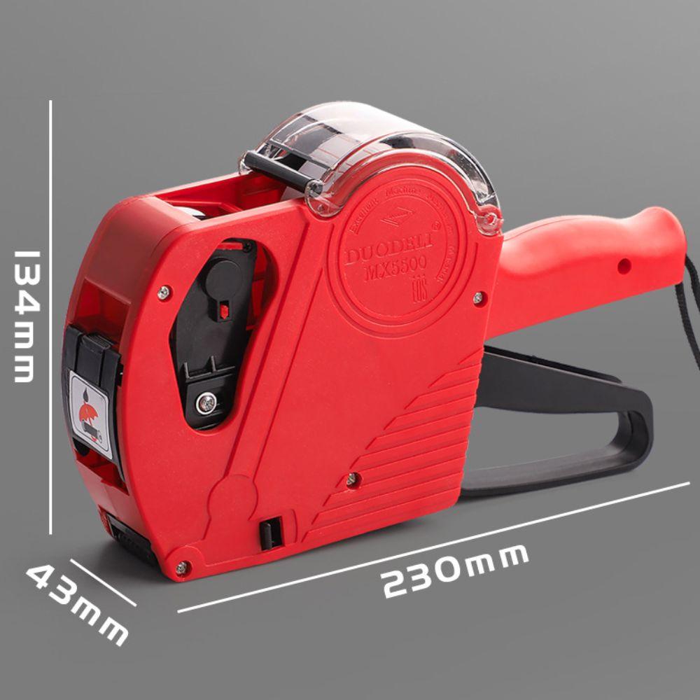 Durable MX-5500 Price Tag Tool Tag Maker Handheld Coding Machine Label Paper Plastic Price Label Tool Supermarket