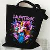 Hunters Surrounding Printed Canvas Shopping Tote Bag With Large Capacity