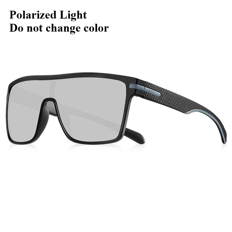 Men Photochromic Sunglasses Women Oversized Sun Glasses Male Night Vision Driving Goggles Uv400