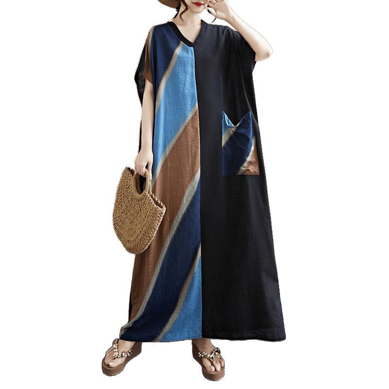 Women's Embroidered Smock Dress