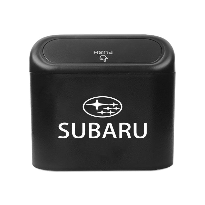 

Автомобильный мусорный бак, ящик для хранения, многофункциональный контейнер для мусора и пыли для Subaru Impreza STI Forester Outback XV Crosstrek Legacy WRX subaru чёрный