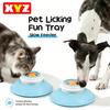 Pets Lick Toys Tray Interactive Dog Toys Slow Feeder Food Dispenser For Puppy Training Enrichment Cat Feeding Crate Pet Supplies