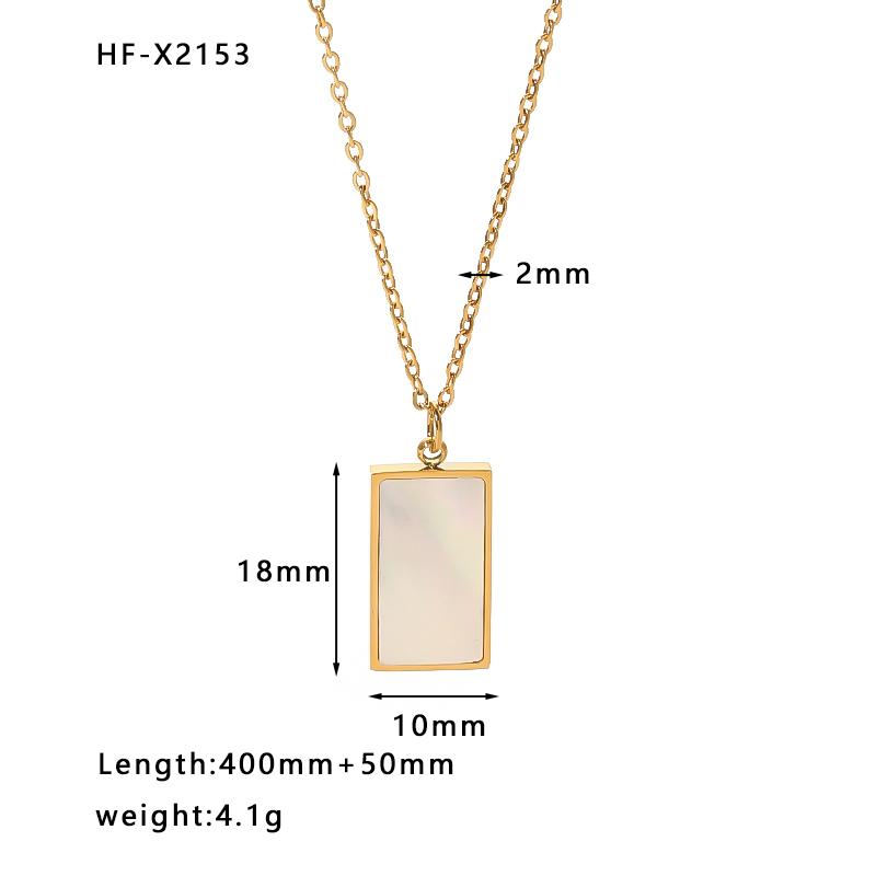 Ins Best Selling 316L Stainless Steel 18K Face Textured Oval Pendant Charms Necklace for Women Waterproof Jewelry
