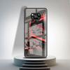Glass Case For Xiaomi Poco X3 NFC 11 Lite 11T F3 M3 For Redmi Note 11 10 9 8 Pro 10S 9S 9A 9C Phone Cover Anime Demon Slayer