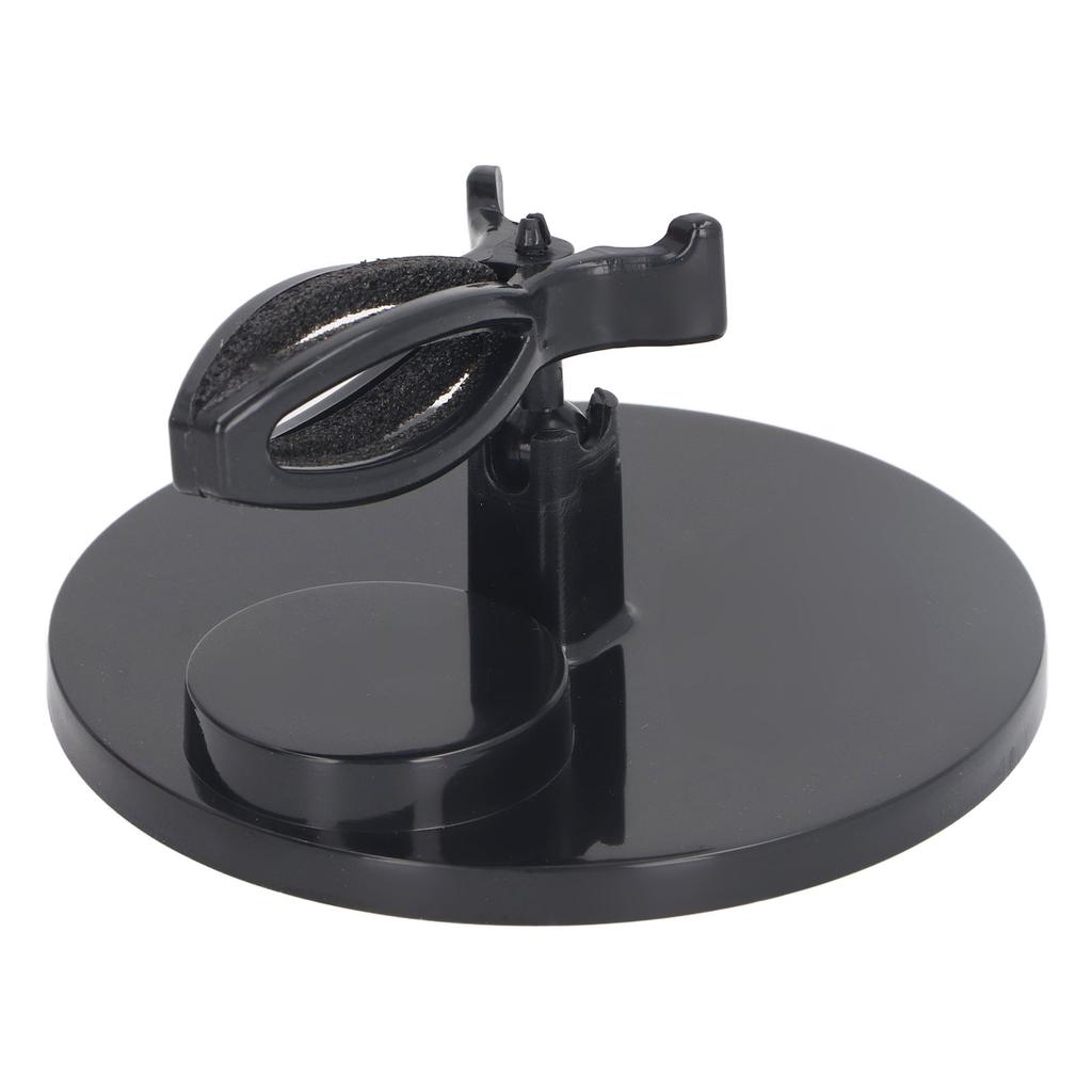 Nail Polish Bottle Holder Strong Hold Adjustable Clamp Anti Spill Fingernail Polish Holder for Manicures Nail Art Black