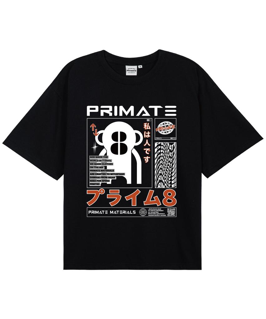 PRIMATE [Cool Cotton] Marshmello Oversized Short Sleeve T-Shirt 8 Colors (Type A)