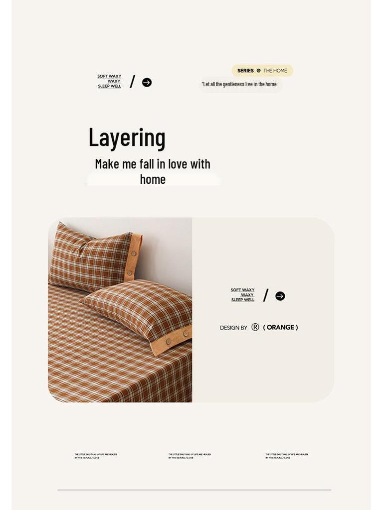 Cotton Fitted Sheet: Soft, Skin-Friendly, Moisture-Absorbing, Sweat-Wicking, Machine Washable Mattress Protector