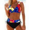 Cross Bikini Vrouwen 2024 Sexy Badkleding Push Up Badpak Hoge Taille Bikini Set Braziliaans Badpak Strandkleding Zwempak XXXL