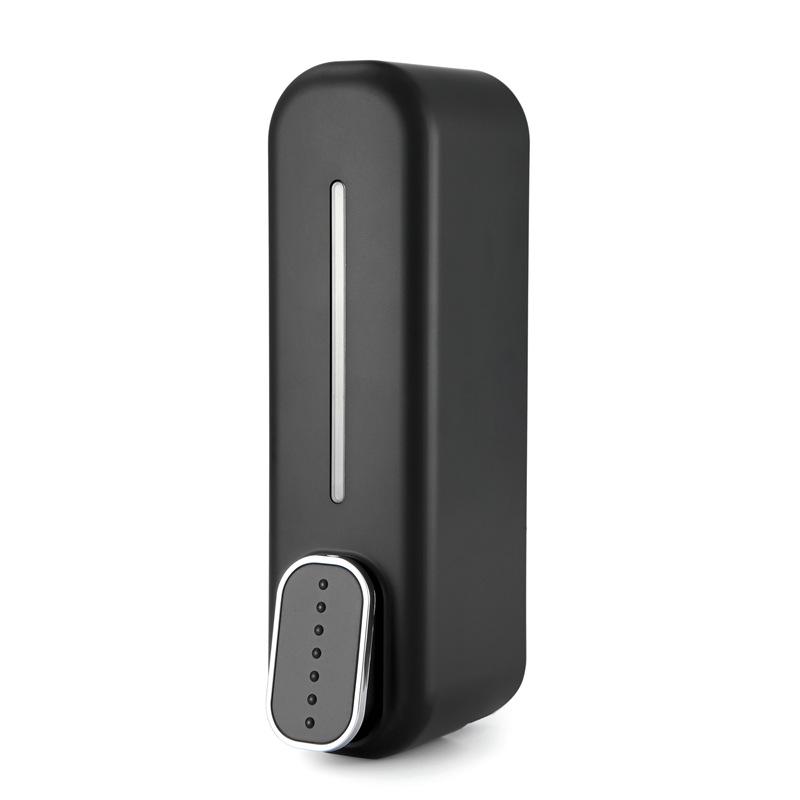 Wall-Mounted No-Drill Manual Soap & Shampoo Dispenser