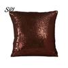 Elegant Pillow Cover Pillowcase Sequins Decorative Cushion Modern Farmhouse Soft Polyester Style for Sofa Bedroom Office Touch