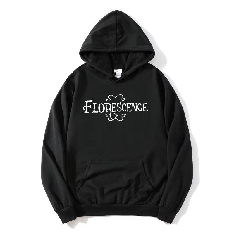 Maisie Peters Florescence Album Print Hoodies Fleece Long Sleeve Female Hooded Sweatshirt Loose Casual Women Men Sudaderas Merch XS