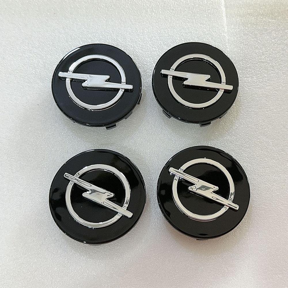 4 stk 58mm Hjulsenterkapsel For Opel