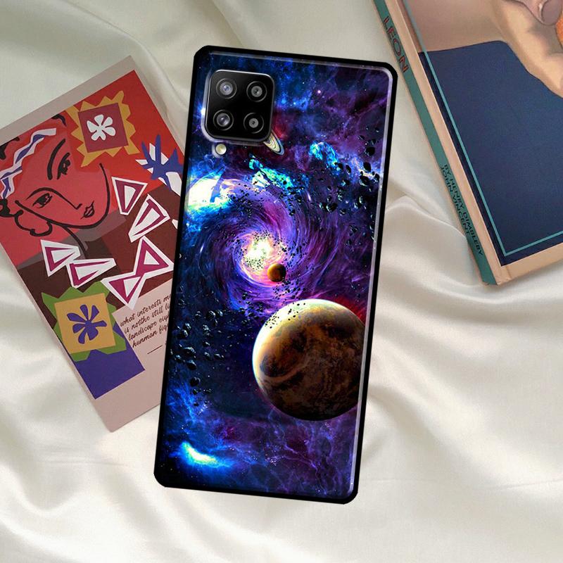 Outer Space Planet Stars Moon Case For Samsung Galaxy A54 A06 A05 A16 A26 A36 A56 A53 A32 A52 A33 A13 A55 A35 A15 A14 A34