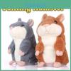 Sprechender Hamster Plüschtier mit Aufnahmefunktion für Kinder, Geschenk und Sammlerstück