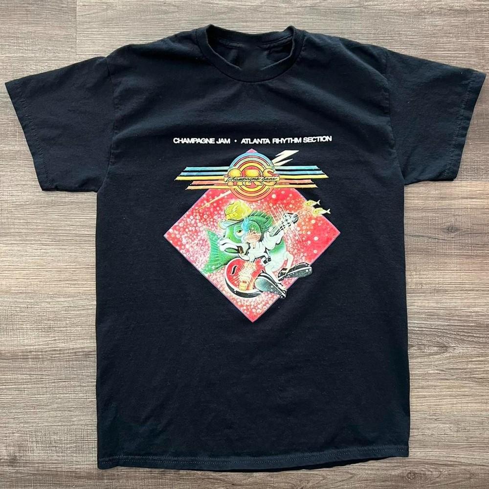 Vtg Atlanta Rhythm Section Champagne Jam Graphic Tshirt ZL824 XXL