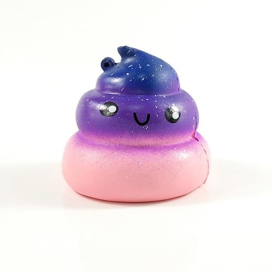 Novelty Poop Stress Ball Sensory Fidget Toy Funny Poop Shaped Squeeze Toy Soft Slow Rise Prank Toy for Adults Stress Relief