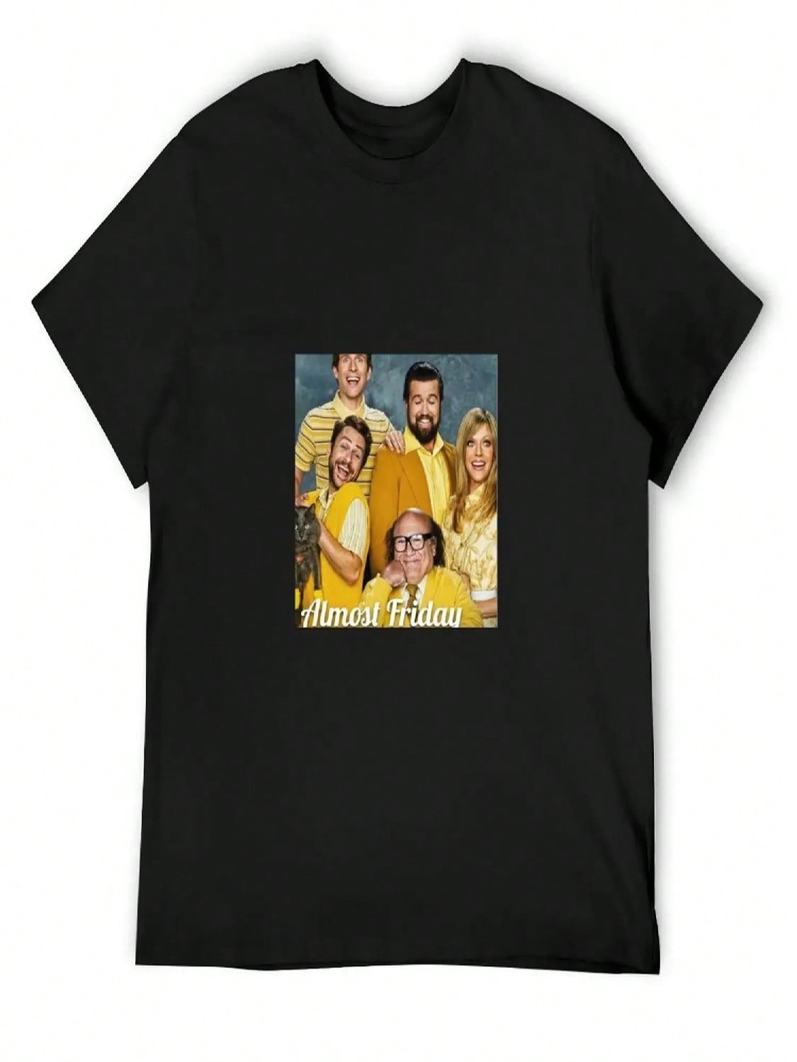 Always Sunny T-Shirt Kawaii Clothes Personalized T-Shirt Croswit Shirt Man Plain White T Shirts unisex S разноцветный