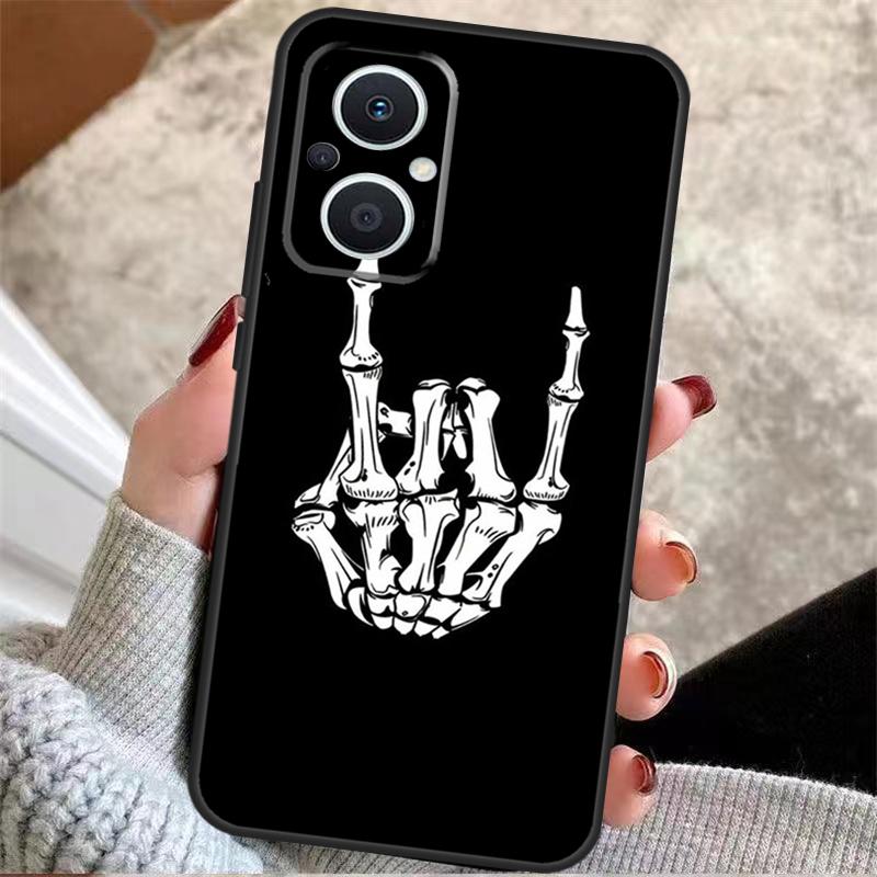 Gothic Witch Satan Funda For OPPO Reno 3 4 5 6 7 8 Lite 2Z 4Z 5Z 8T OPPO Find X6 X5 Pro X2 Neo X3 Lite Case