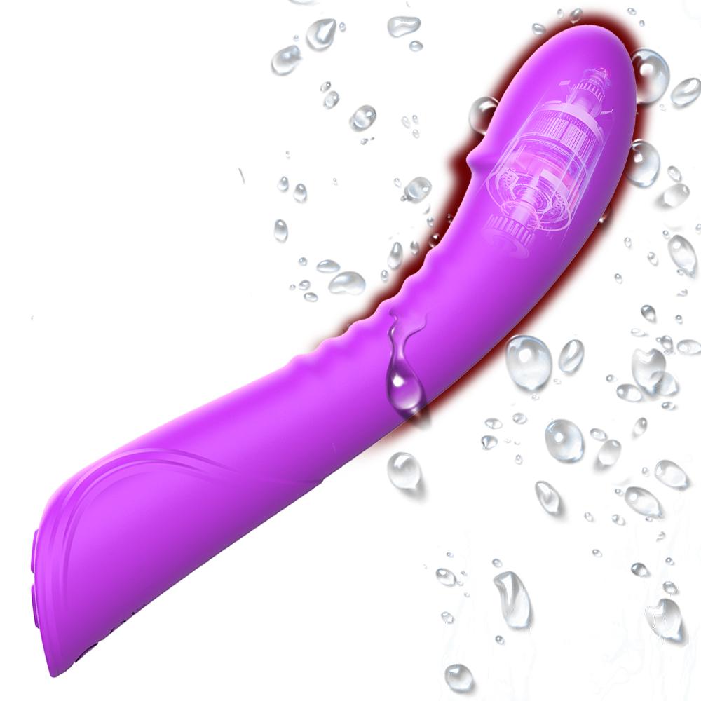 Großer echter Dildo für Frauen, weiches Silikon, leistungsstarker Vibrator, G-Punkt, Vagina, Klitoris-Stimulator, Sexspielzeug für Erwachsene