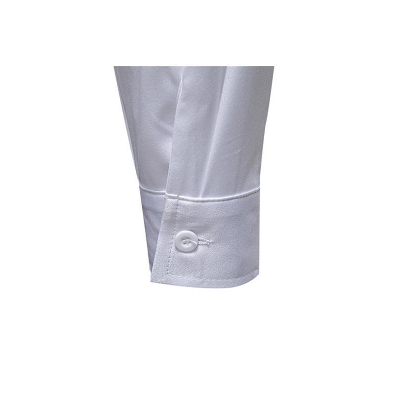 Autumn Fashion Men's Embroidered Design Long Sleeve Shirt High Quality Vintage Luxury Male Casual Social Wedding Party Business