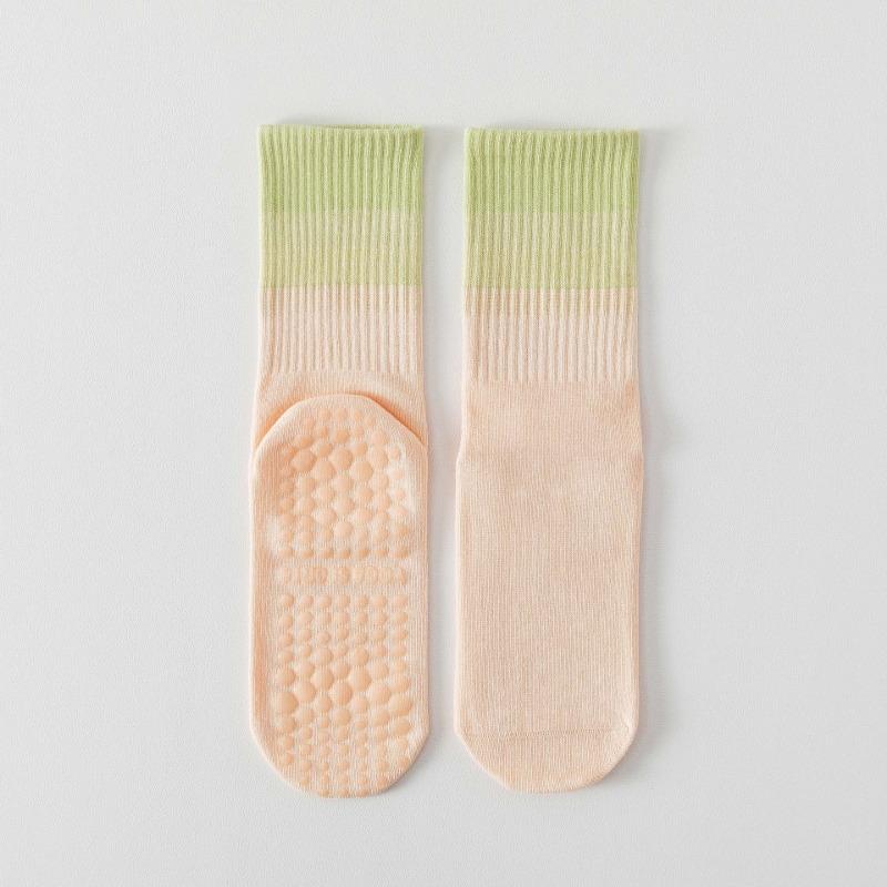 5 Pairs of Women's Summer Midtube Professional Fitness Sports Non Slip Indoor Running Yoga Socks