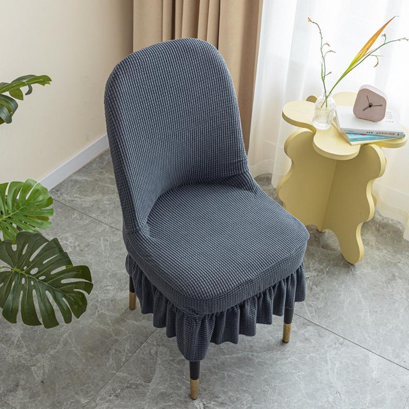 

Baylor Chair Large Curved Chair Cover Seat Dining Table Stool Cover Household Semicircular Chair Cover 40CM