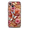 Fashionable Butterfly Flower Pattern Phone Case Cover for iPhone 17 16 15 14 13 12 11 Pro Max 17 Air Plus Soft TPU Shell Fundas