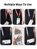 Universal Adjustable Crossbody Phone Lanyard Strap Neckband Mobile Phone Rope Neck Straps Cell Phone Case Anti-lost Lanyards