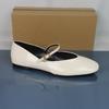 Fashion 2025 Spring Women Mary Jane Shoes Luxury Designer Comfortable Walking Footwear Casual Buckle Strap Ladies Ballet Flats Big Size