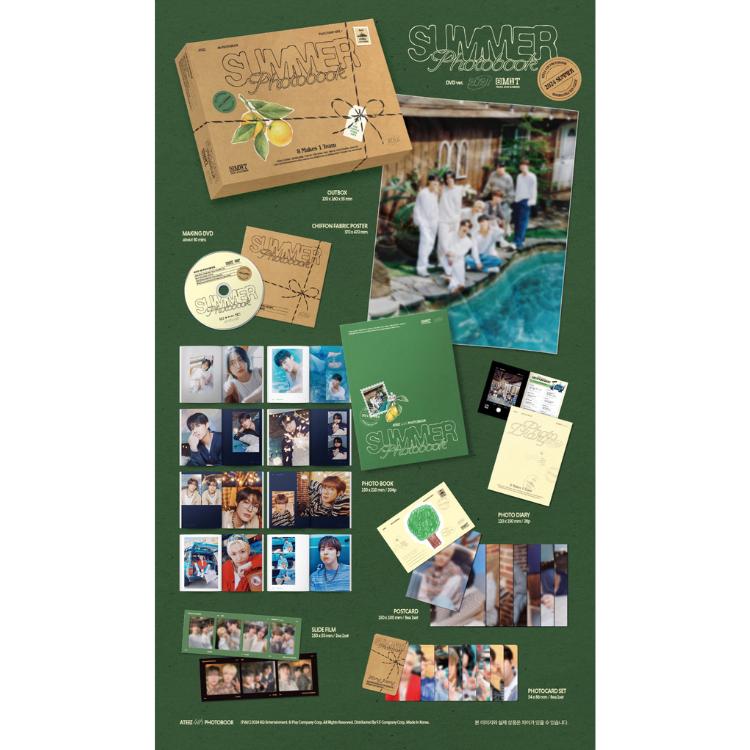 ATEEZ ホンジュンSUMMER PHOTOBOOK 2024 yes24特典 ATEEZ ホンジュンSUMMER PHOTOBOOK 2024 yes24特典 ATEEZ 2024