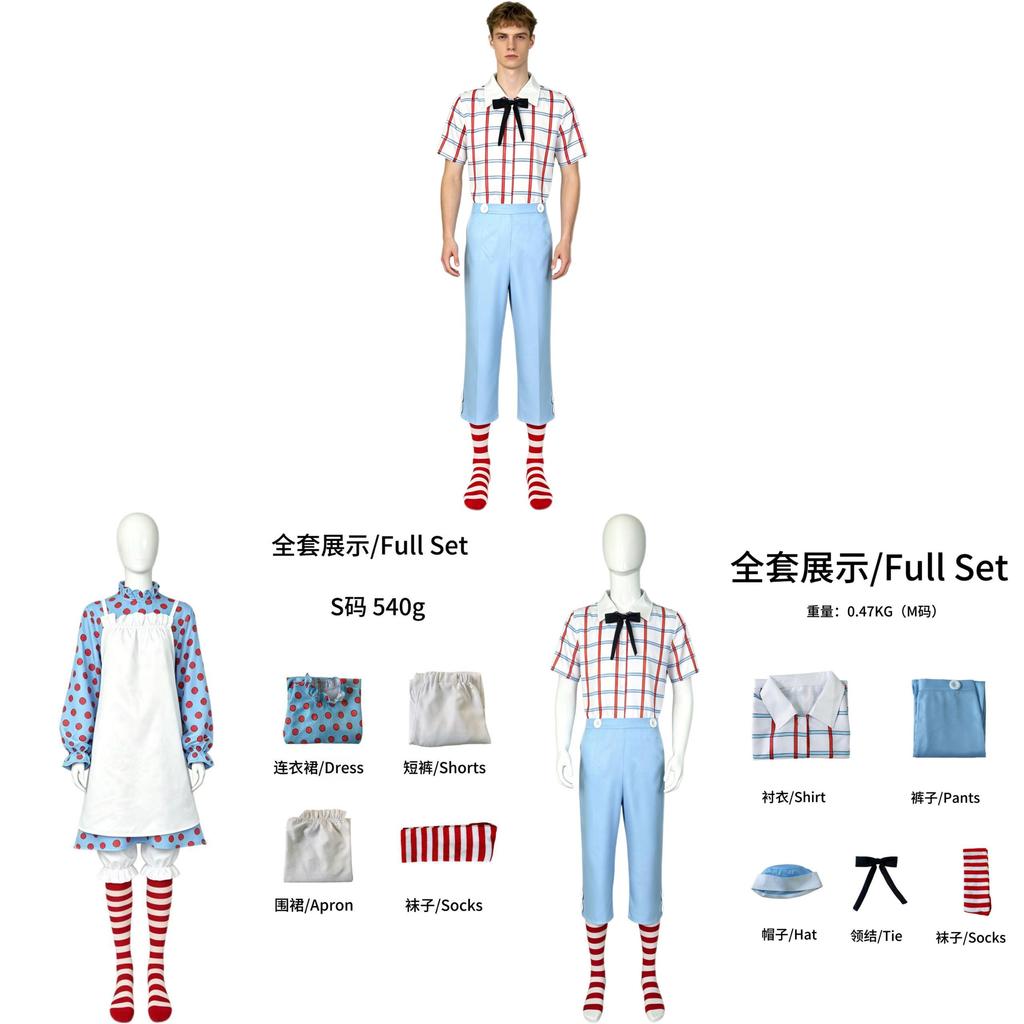 Aggedy Ann Andy A Musical Adventure Cosplay Costume For Fans Featuring Rajie Annie Andy Cartoon Characters