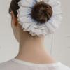 Flowii Signature Scrunchie [blue Check]
