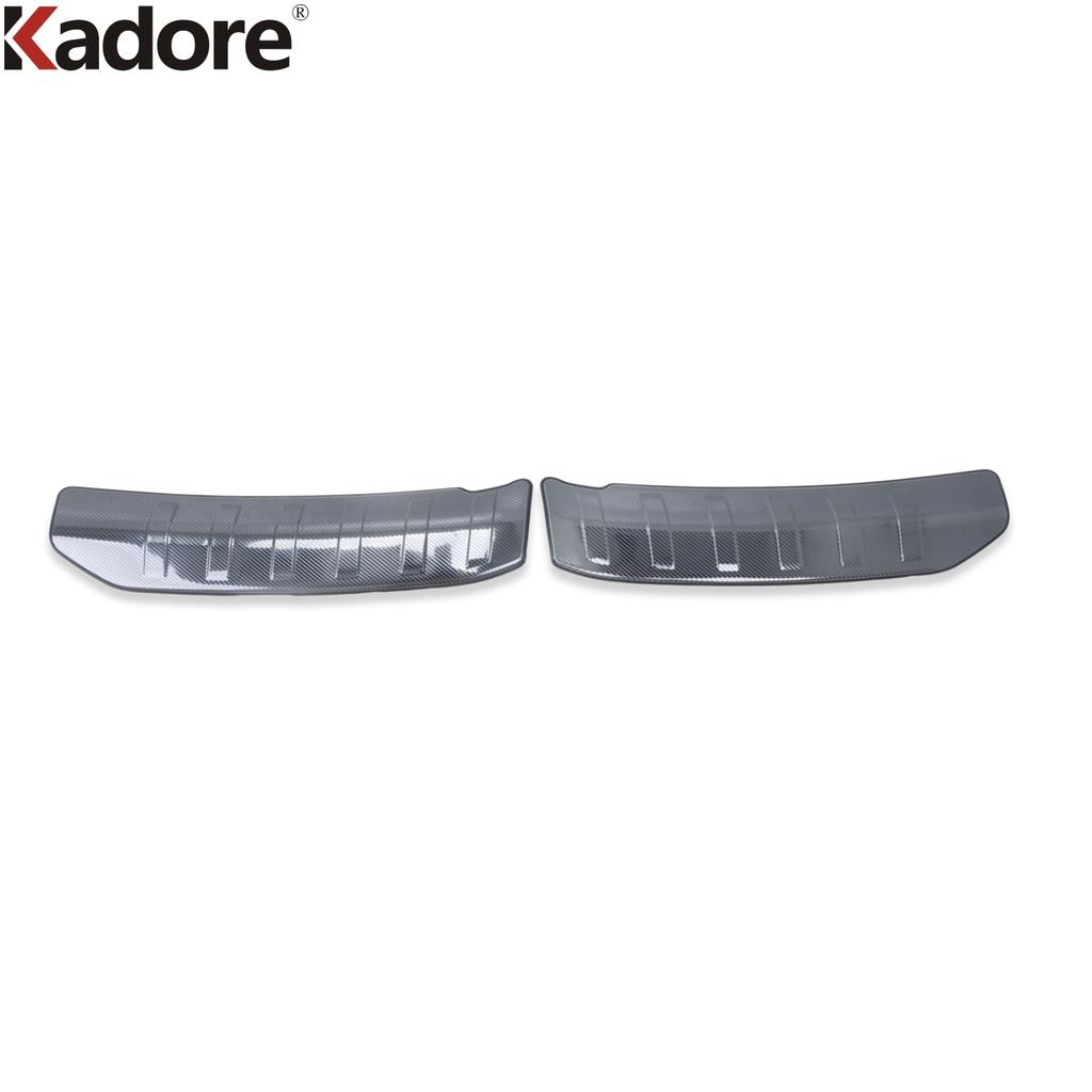 Car Accessories For Nissan Kicks    Steel Inner Rear Tunk Bumper Cover Trim Tailgate Door Sill Plate Guard Pad