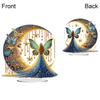 2D Flat Print DIY Table Top Diamond Painting Ornament Kits Diamond Painting Desktop Ornaments Kit for Home Office Desktop Decor
