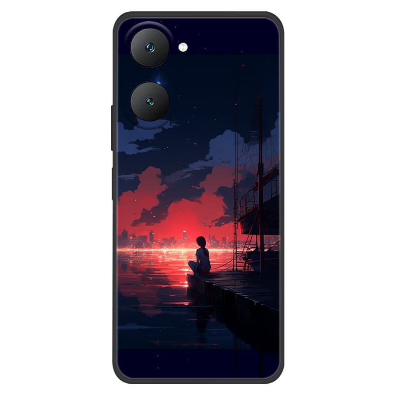 Case For Vivo Y28S Y18 Cases Y18E Y03 Y36T 4G 5G Y28E T3 Lite 5G Soft TPU Silicone Phone Cover For Vivo Y36T 4G Black Back Shell