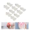 10pcs Self Adhesive Electrode Pad Gourd Shaped Replacement Electrode Patch for Electrotherapy