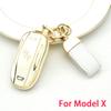 TPU Car Smart Key Case Cover For Tesla Model 3 Model X Model S Model Y Bag Protector Fob Band Shell Holder Keychain Accessories