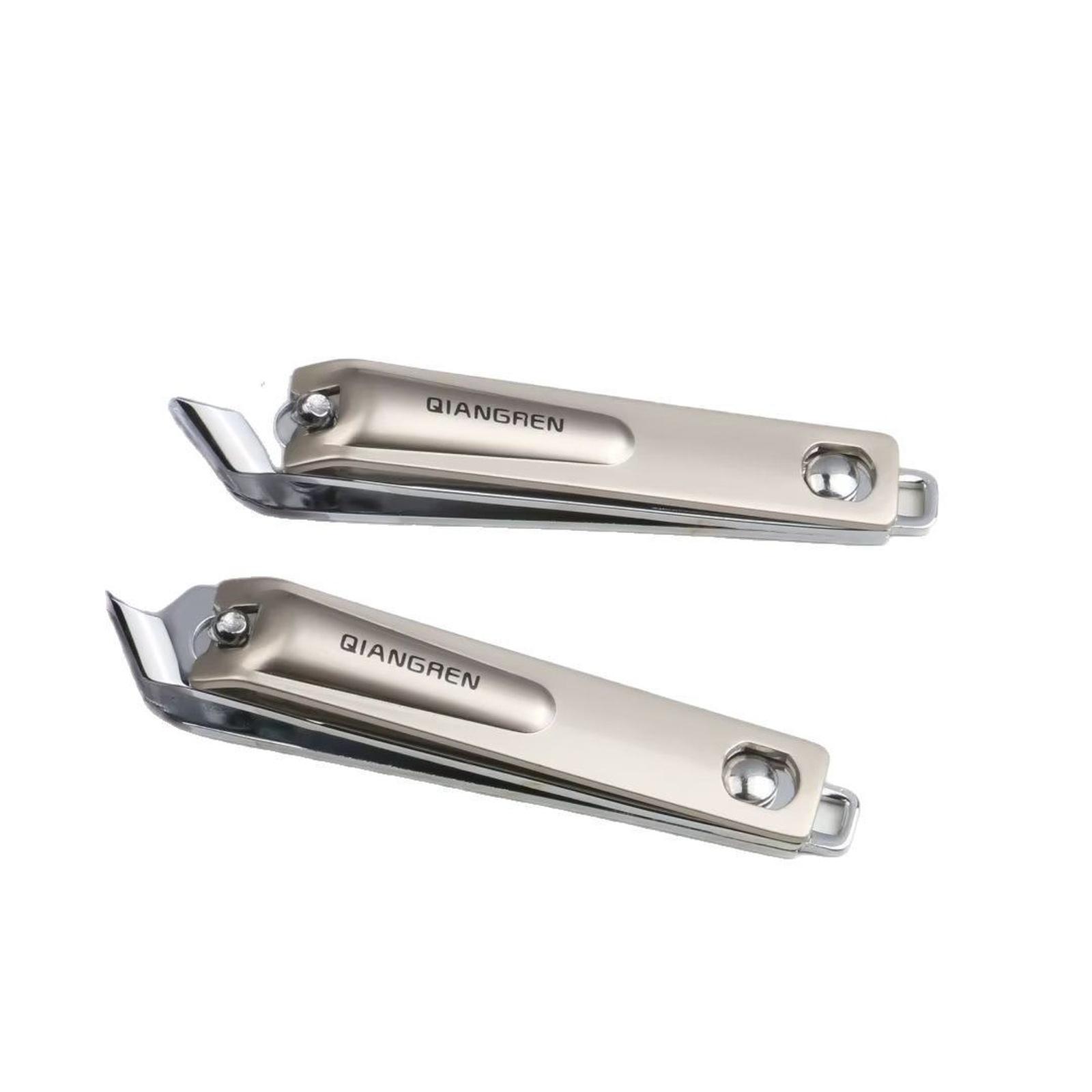 

MR.GREEN Nail Clippers Curved Blades Fingernail Cut Nippers Manicure Scissors Stainless Steel Pedicure Tools one size