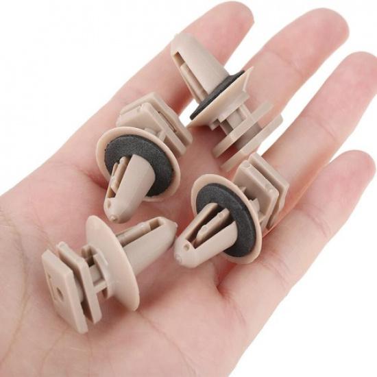 10Pcs Car Interior Sill Door Entrance Trim Clips For BMW E81 E82 E87 F20 F21 F22