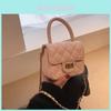 Chic Mini Pu Leather Kids Handbag For Girls In Multiple Colors With Chain Strap