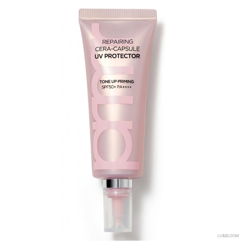 Primera Repairing Cera-Capsule UV Protector Tone Up Priming 40ml SPF50+ / PA++++ (+Free gift)