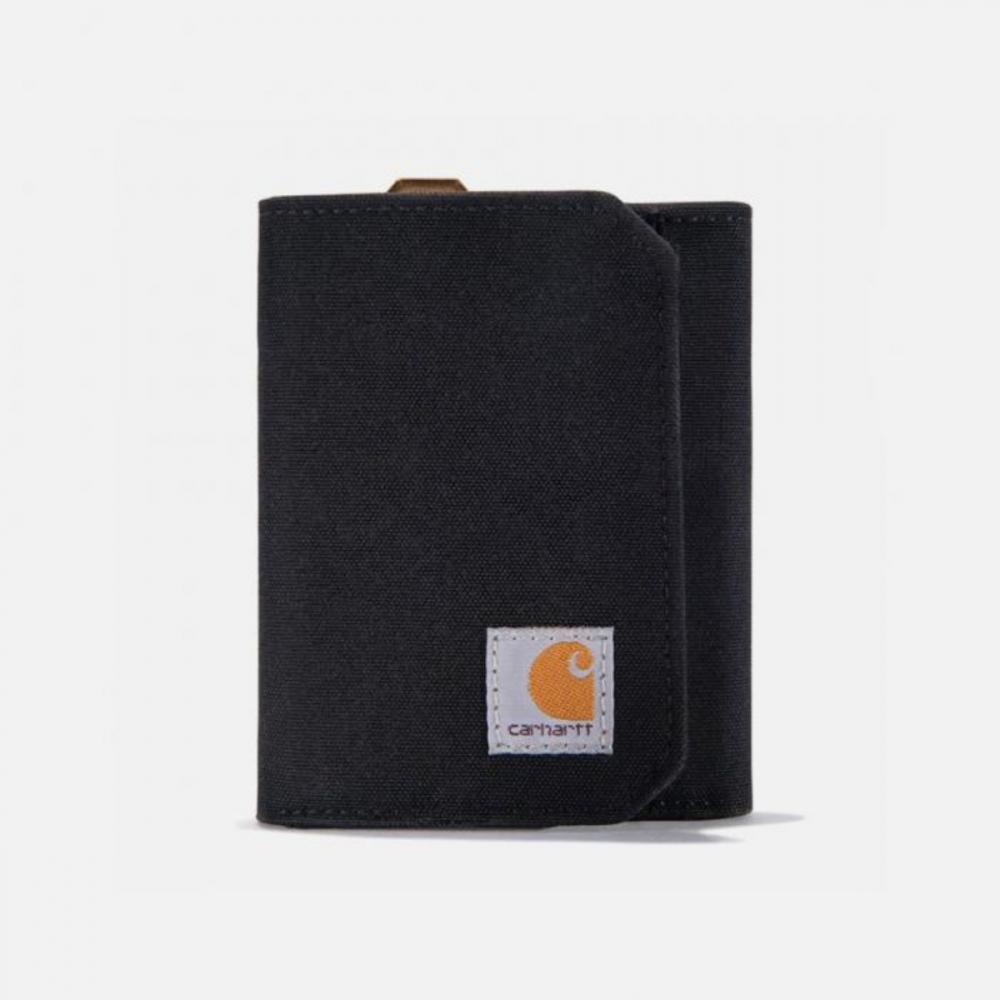 

CARHARTT Carhartt B0000236 Нейлоновый бумажник Duck Trifold ЧЕРНЫЙ 9466394663