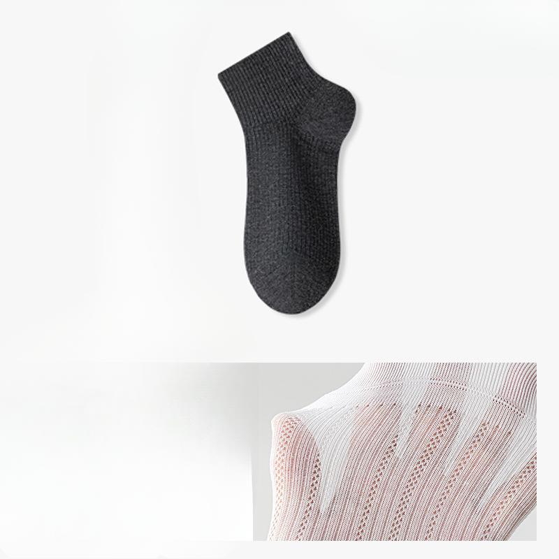 Șosete Dama Vară Tip Subțire Nou Antibacterian Deodorant Plasă Respirabilă Tub Scurt Bumbac