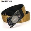 3.5 Thick Double-sided Color Nylon Belt All-matching Casual Outdoor Pants Rotating Automatic Buckle