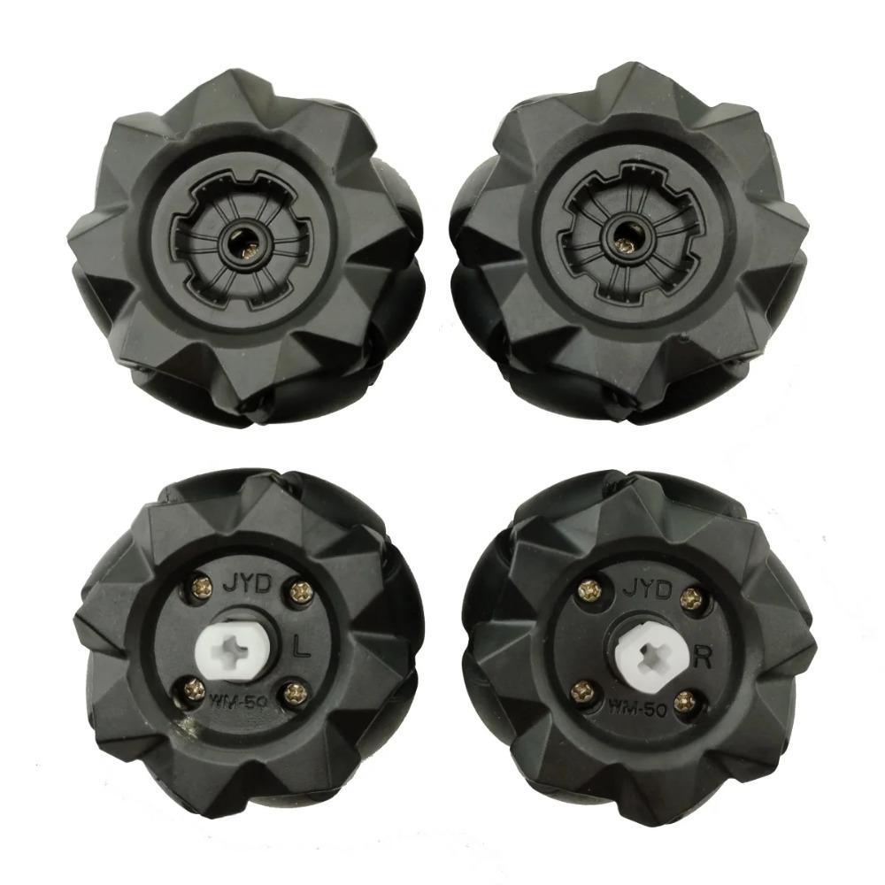 MOC Tehnic EV3 Roți Mecanum 4WD Vehicul RC cu blocuri de construcție electrice Anvelope Universale Omnidirecționale Jucării Educative EV3